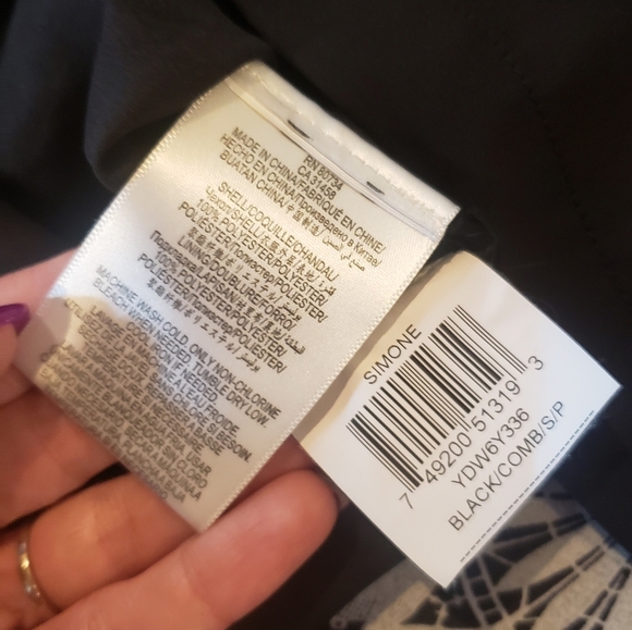 Bcbgmaxazria Simone Black Dress Womens - Picture 5 of 6